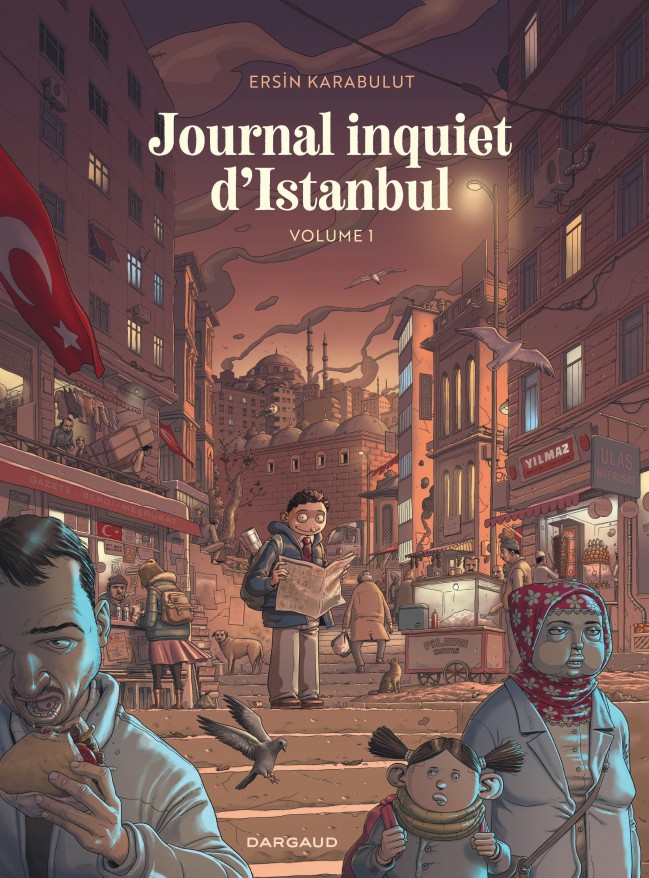 Ersin Karabulut: Journal inquiet d'Istanbul (GraphicNovel, Français language, Dargaud)