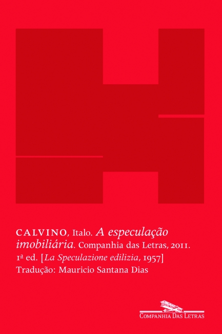 Italo Calvino: A Especulação Imobiliária (EBook, Portuguese language, Companhia das Letras)
