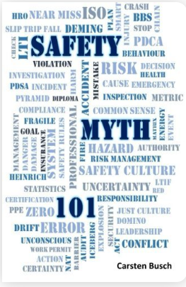 Carsten Busch: Safety Myth 101: Musings on Myths, Misunderstandings and More (EBook, 2018, Penguin Random House UK)