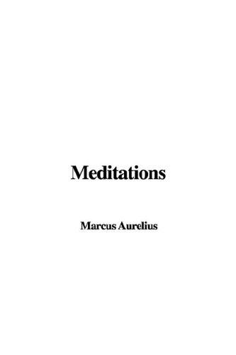 Marco Aurelio: Meditations (Hardcover, 2002, IndyPublish.com)