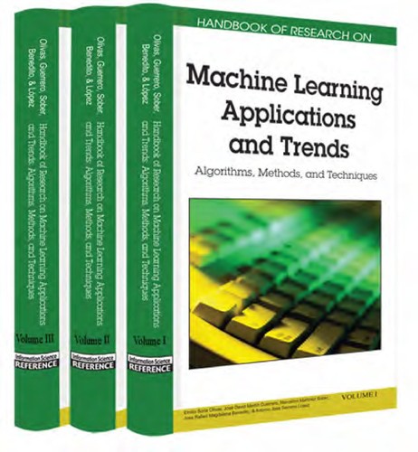 Emilio Soria Olivas: Handbook of research on machine learning applications and trends (2010, Information Science Reference)