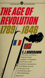 Eric Hobsbawm: The age of revolution, 1789-1848 (1962, New American Library)