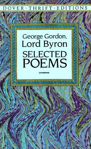 Lord Byron: Selected poems (1993, Dover Publications)