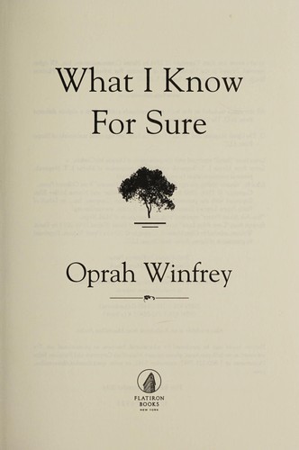 Oprah Winfrey: What I know for sure (2014)