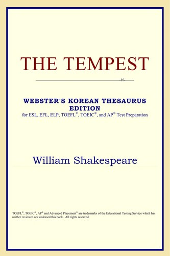 William Shakespeare: The tempest (2005, ICON Classics)