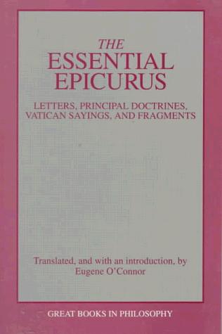 Epicurus: The essential Epicurus (1993, Prometheus Books)