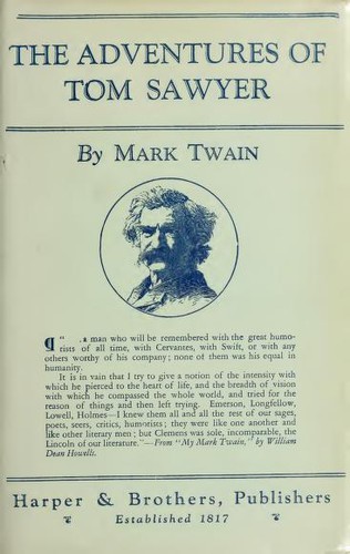 Mark Twain: The Adventures of Tom Sawyer (1920, Harper & Brothers Publishers)