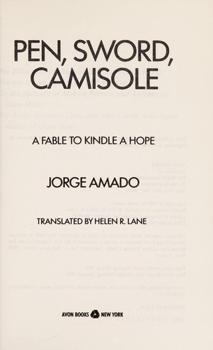Jorge Amado: Pen, sword, camisole (1989, Avon Books)