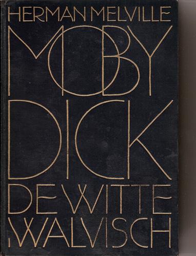 Herman Melville: Moby Dick, of De witte walvisch (Dutch language, 1929, Querido)