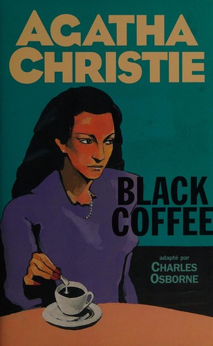 Agatha Christie: Black coffee (French language, 1998, Éditions du masque, Hachette Livre)