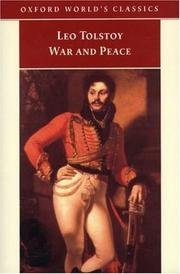 Leo Tolstoy: War and Peace (Oxford World's Classics) (1998, Oxford University Press, USA)