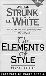 E.B. White, William Strunk, Roger Angell, Charles Osgood: The Elements of Style (2000, National Braille Press, Inc.)
