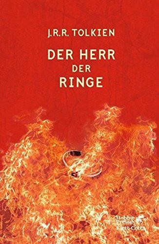 Der Herr der Ringe : Erster Teil : Die Gefährten. Zweiter Teil : Die zwei Türme. Dritter Teil (Hardcover, German language, Klett-Cotta Verlag)