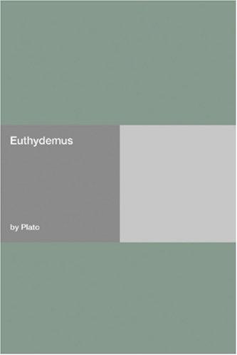 Plato: Euthydemus (Paperback, 2006, Hard Press)