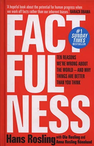 Hans Rosling, Ola Rosling, Anna Rosling Rönnlund: Factfulness: Ten Reasons We're Wrong About the World – and Why Things Are Better Than You Think (Hardcover, 2018, SCEPTRE)