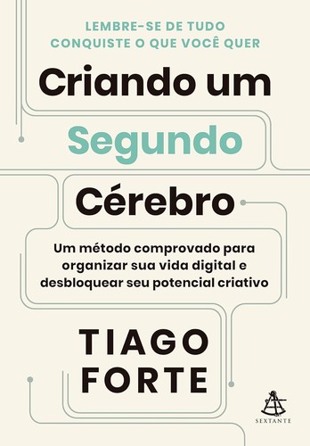 Tiago Forte: Criando um segundo cérebro (Portuguese language, Sextante)