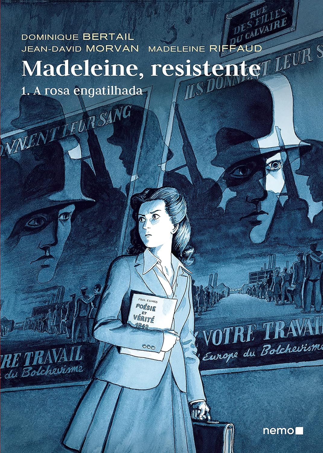 Madeleine Riffaud, Dominique Bertail, Jean David Morvan: Madeleine, resistente (GraphicNovel, português language, 2023, Nemo)