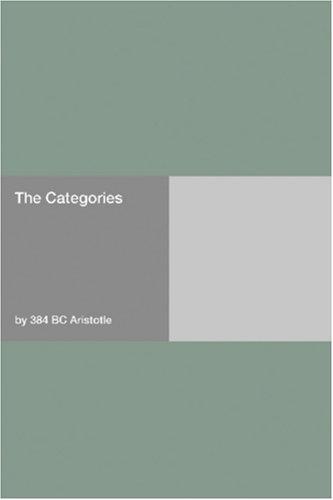 Αριστοτέλης: The Categories (Paperback, 2006, Hard Press)