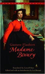 Flaubert Gustave: Madame Bovary (Paperback, 1989, Bantam Classics)