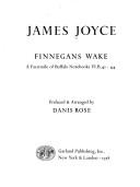 James Joyce: Finnegans wake (1978, Garland Pub.)