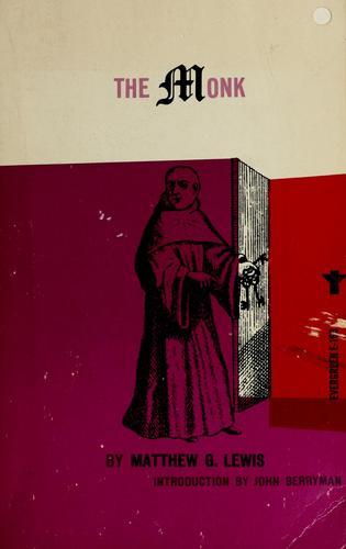 Matthew Gregory Lewis: The monk (1952, Grove Press)