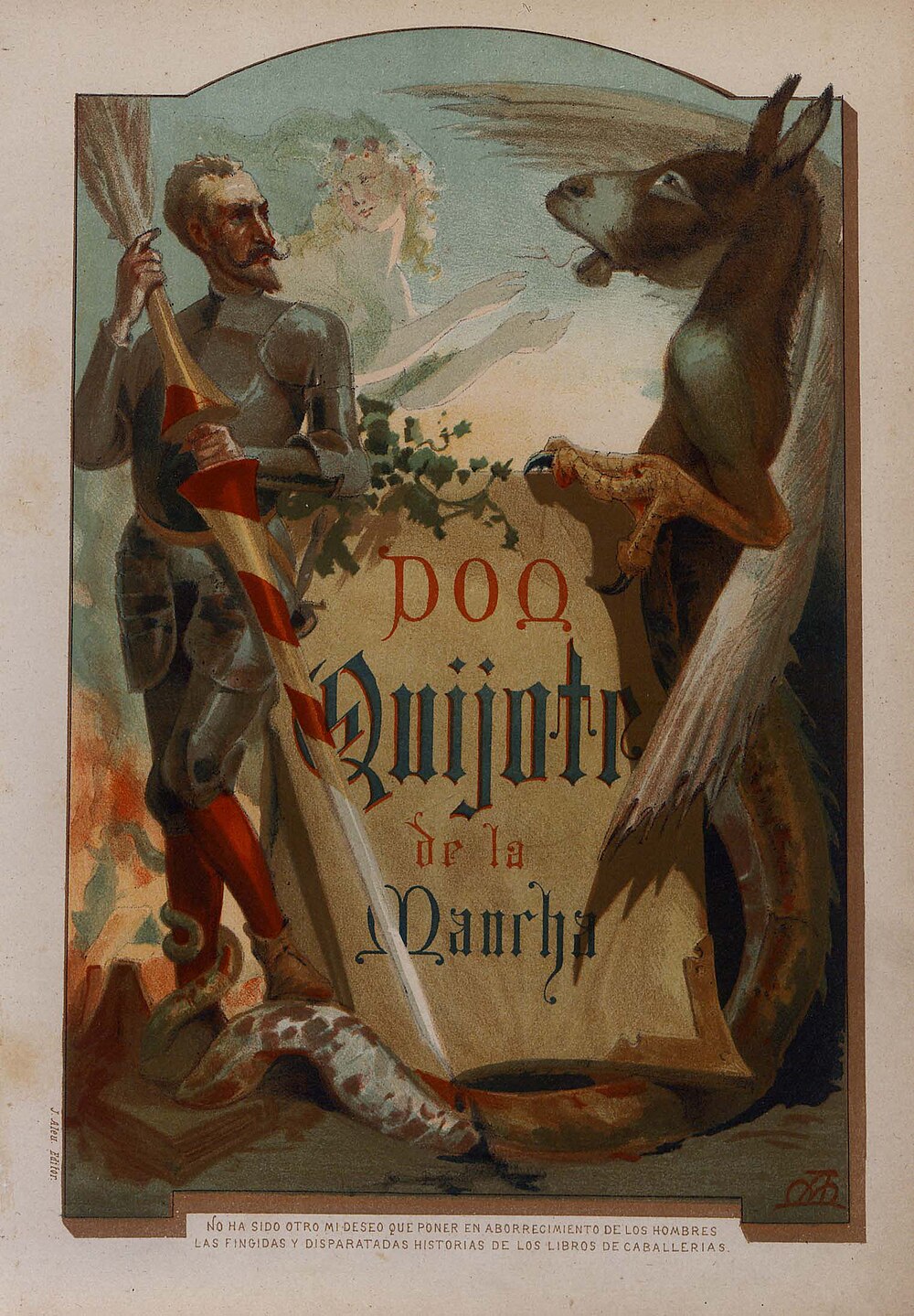 Miguel de Cervantes Saavedra, Antonio de Bofarull: El ingenioso hidalgo D. Quijote de la Mancha (Spanish language, 1879)