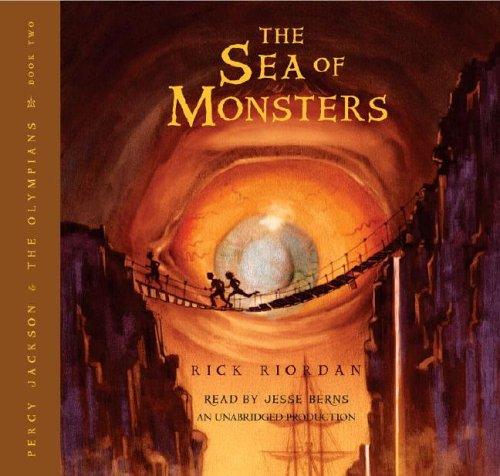 Rick Riordan: The Sea of Monsters (Percy Jackson and the Olympians, Book 2) (2006, Listening Library)