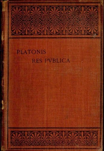 Plato: Platonis Res publica (Ancient Greek language, 1902, E Typographeo Clarendoniano)