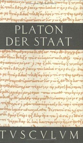 Plato, Thomas A. Szlezák: Der Staat. (Hardcover, 2000, Artemis & Winkler)