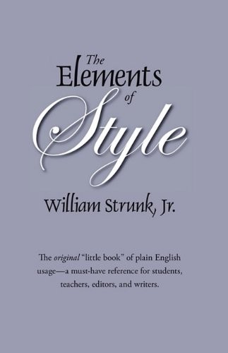 Jr Strunk: Elements of Style (2009, The Editorium, LLC)