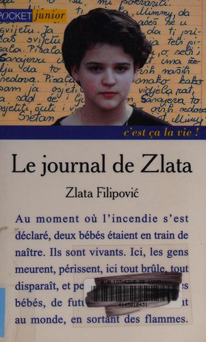 Zlata Filipović: Le journal de Zlata (French language, 1998, Pocket)