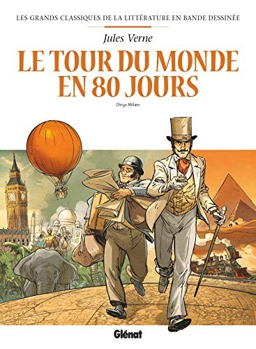 Jules Verne, Chrys Millien: Le Tour du monde en 80 jours en BD (Hardcover, GLENAT)