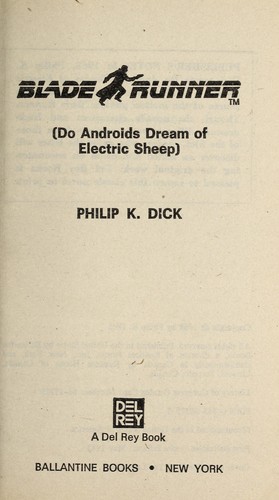 Philip K. Dick: Blade runner (Paperback, 1992, Ballantine Books)