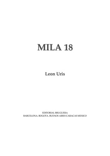 Leon Uris: Mila 18 (Paperback, 1989, Bantam Books)