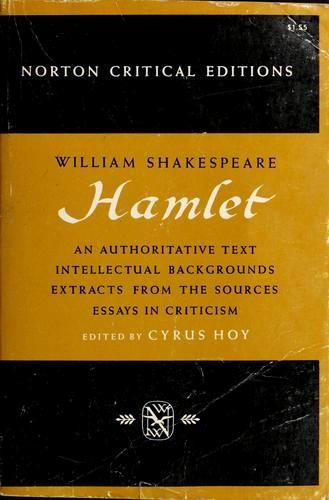 William Shakespeare: Hamlet (1963, W. W. Norton)