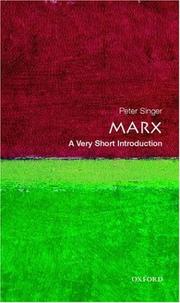 Peter Singer: Marx (2000, Oxford University Press)