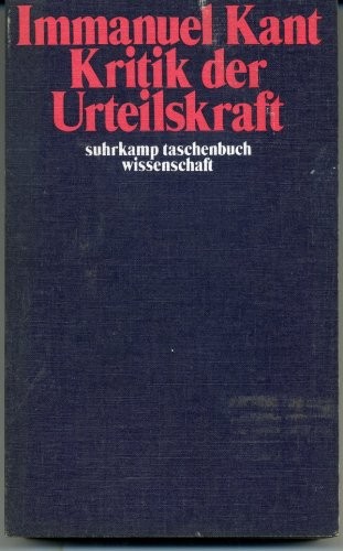 Immanuel Kant: Kritik Der Urteilskraft (German language, 1974, Suhrkamp)