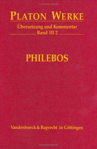 Plato: Philebos (German language, 1997, Vandenhoeck & Ruprecht)