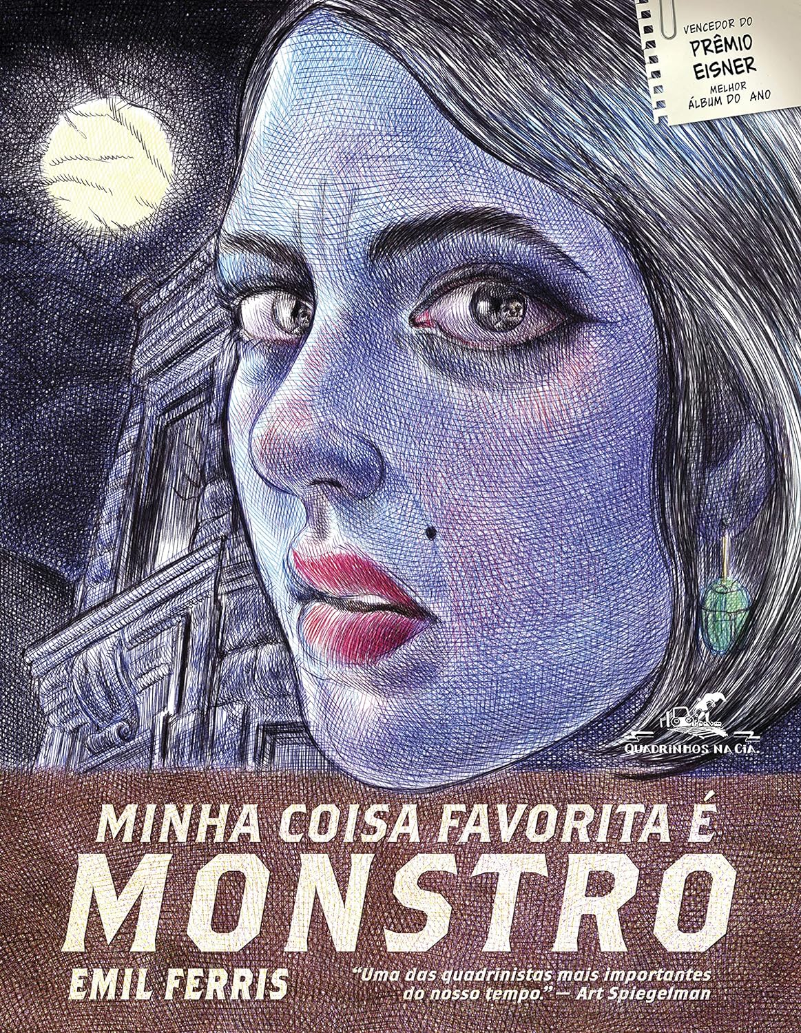 Emil Ferris: Minha coisa favorita é monstro (GraphicNovel, português language, 2019, Quadrinhos na Cia)