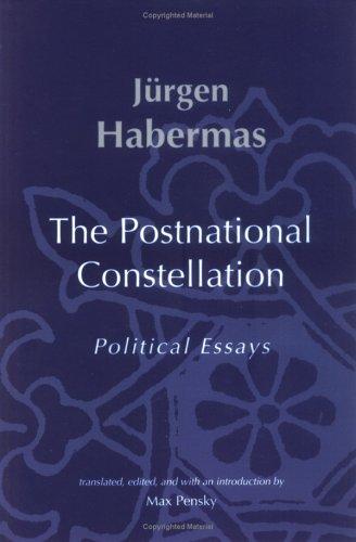 Jürgen Habermas: The Postnational Constellation (Paperback, 2001, The MIT Press)