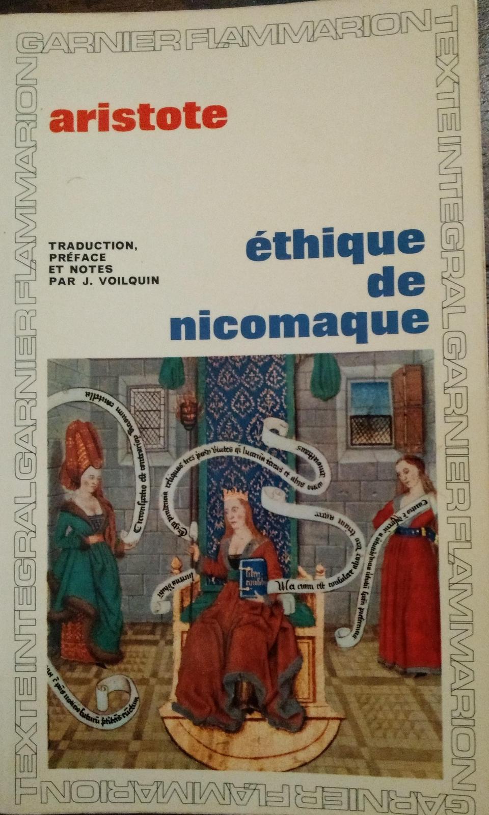 Αριστοτέλης: Éthique de Nicomaque (French language, 1965, Garnier-Flammarion)