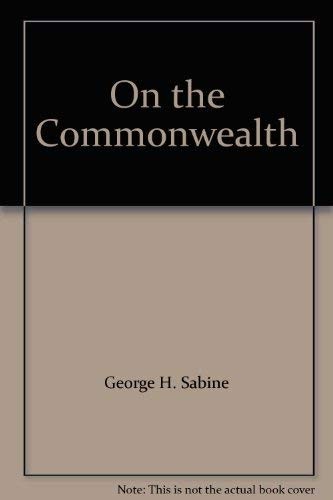 Cicero: On the Commonwealth (Paperback, 1979, Prentice Hall)