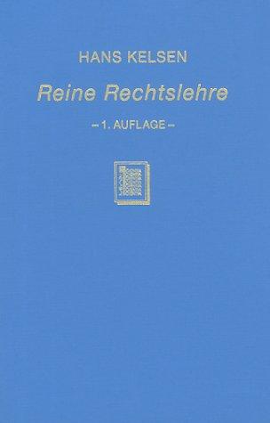 Hans Kelsen: Reine Rechtslehre (Paperback, German language, 1994, Scientia Verlag)