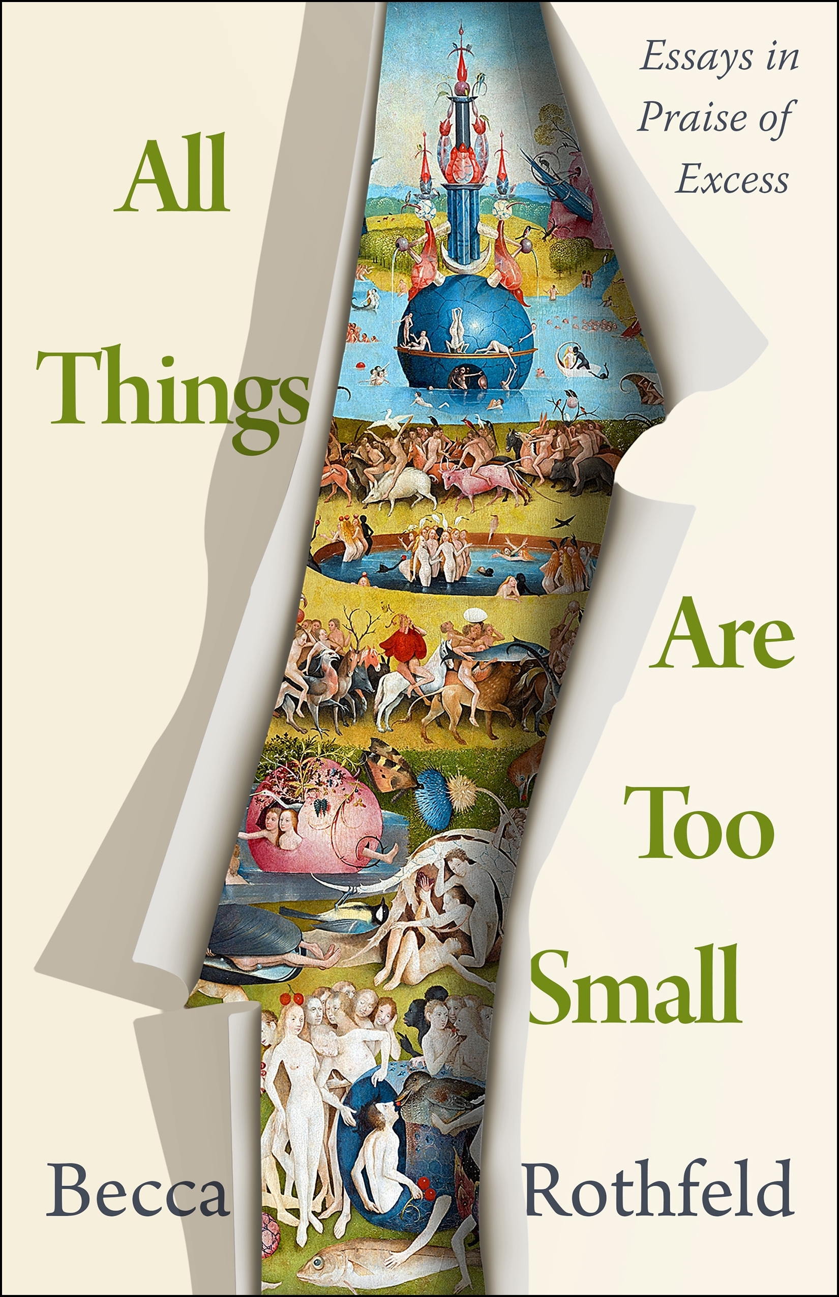 Becca Rothfeld: All Things Are Too Small (2024, Holt & Company, Henry)
