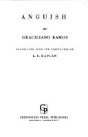 Ramos, Graciliano: Anguish (1972, Greenwood Press)