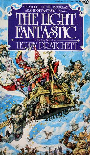 Terry Pratchett: The light fantastic (1988, Penguin)