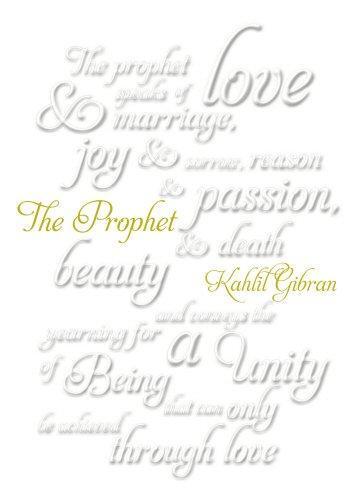 Kahlil Gibran: The prophet (1993, Heinemann)