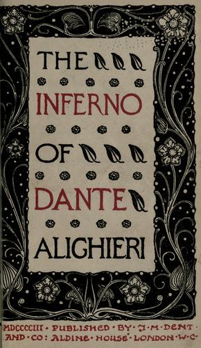 Dante Alighieri, Dante Alighieri: The Inferno of Dante Alighieri (1903, J.M. Dent)