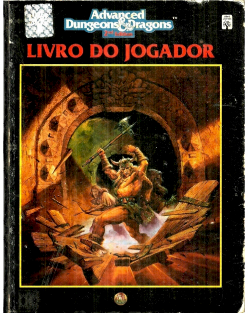 Advanced Dungeons & Dragons: Livro do Jogador (Hardcover, Português language, 1995, Abril, TSR)