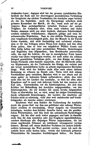 Aeschylus: Aeschylos Agamemnon (1874, B.G. Teubner)